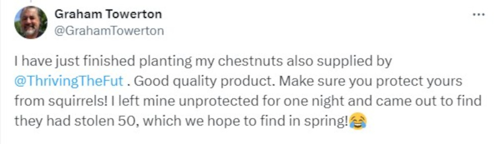 grow nut trees testimonial